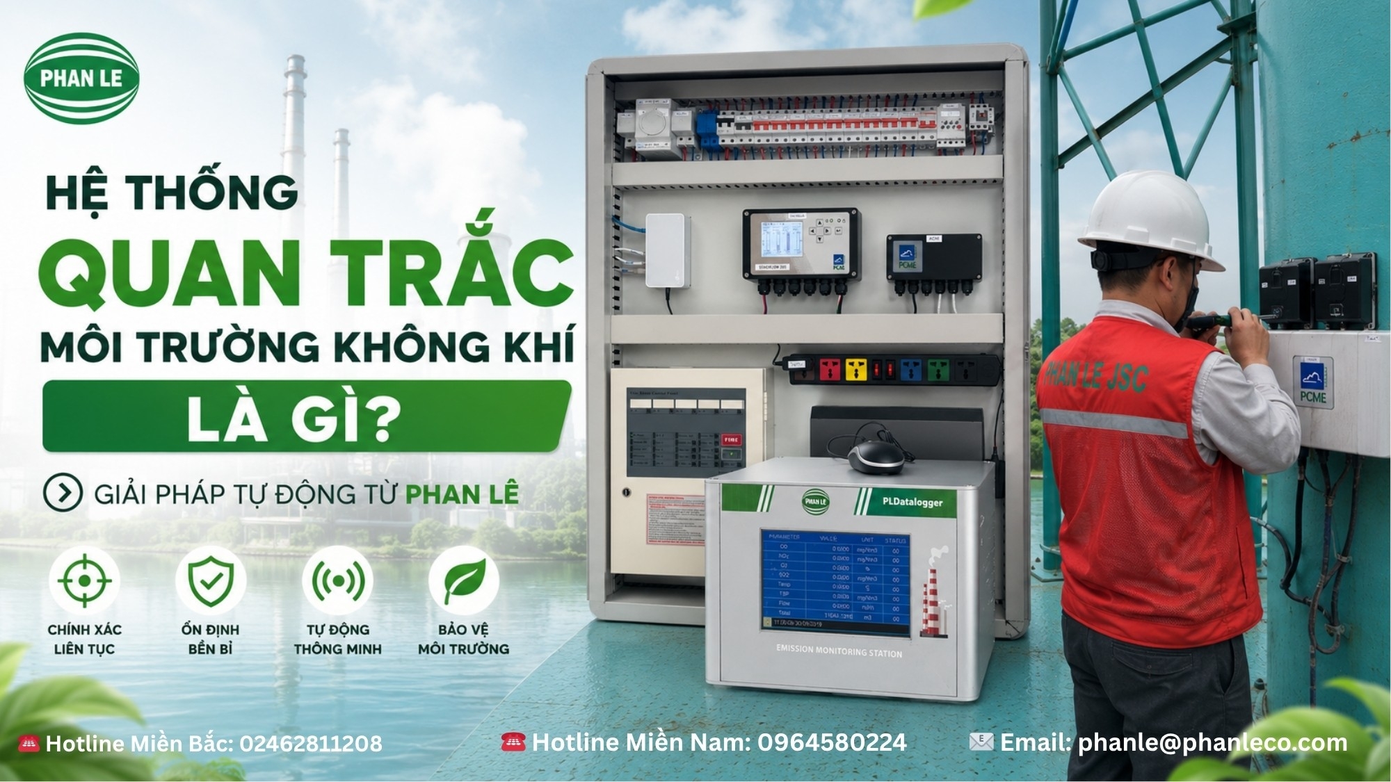 Hệ Thống Quan Trắc Môi Trường Không Khí Là Gì? Giải Pháp Tự Động Tối Ưu 2026